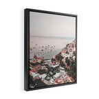 Italy Coast Amalfi Framed Canvas Print Gallery Image 2