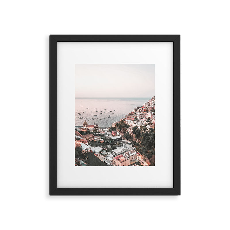 Italy Coast Amalfi Framed Art Print Gallery Image 5