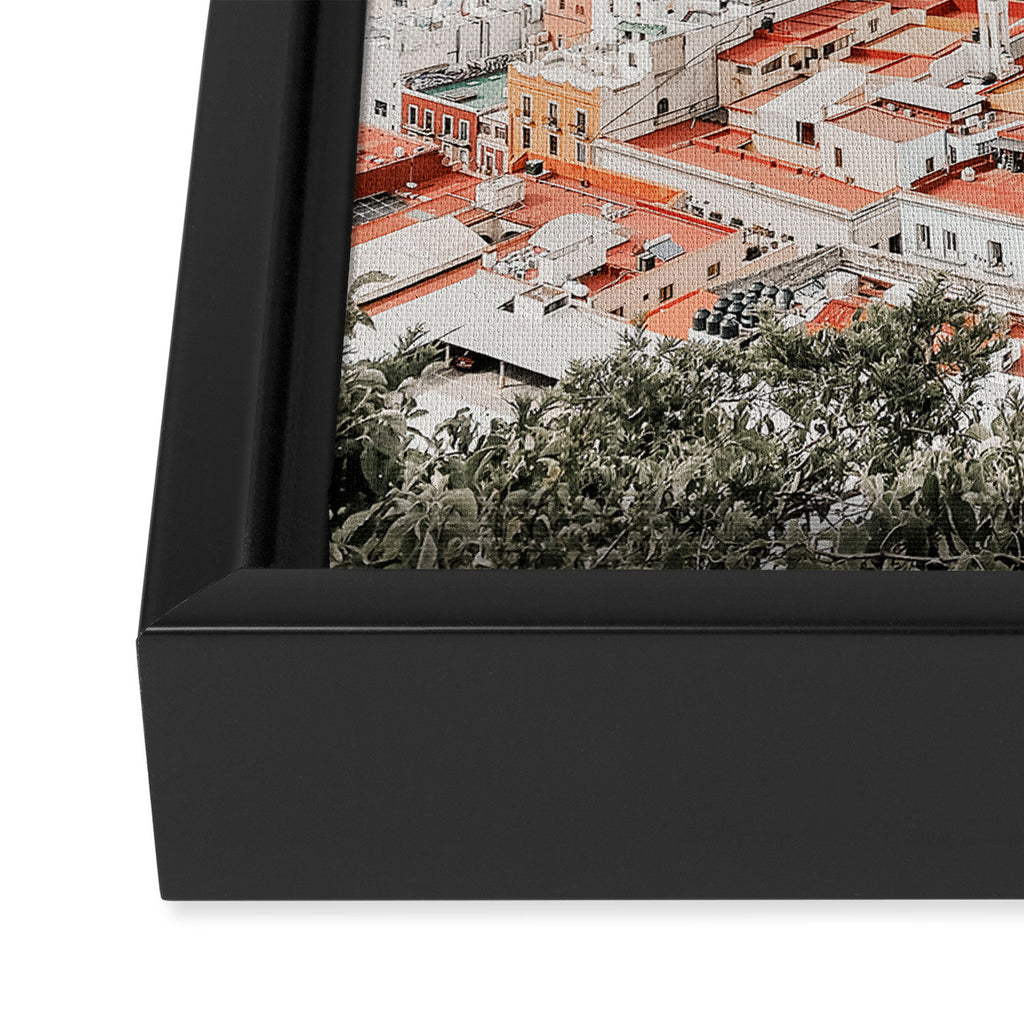 Mexico City View Framed Canvas Print Gallery Image 3