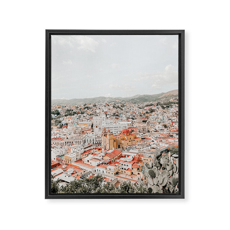 Mexico City View Framed Canvas Print Gallery Image 6
