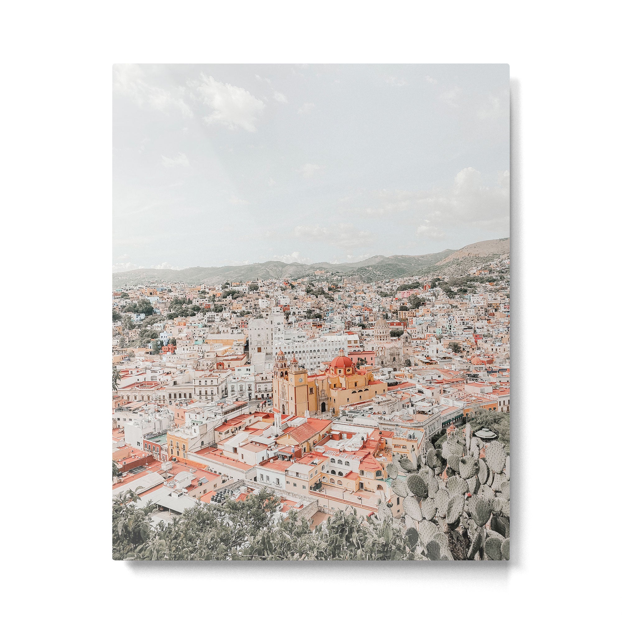 Mexico City View Metal Print Gallery Image 4