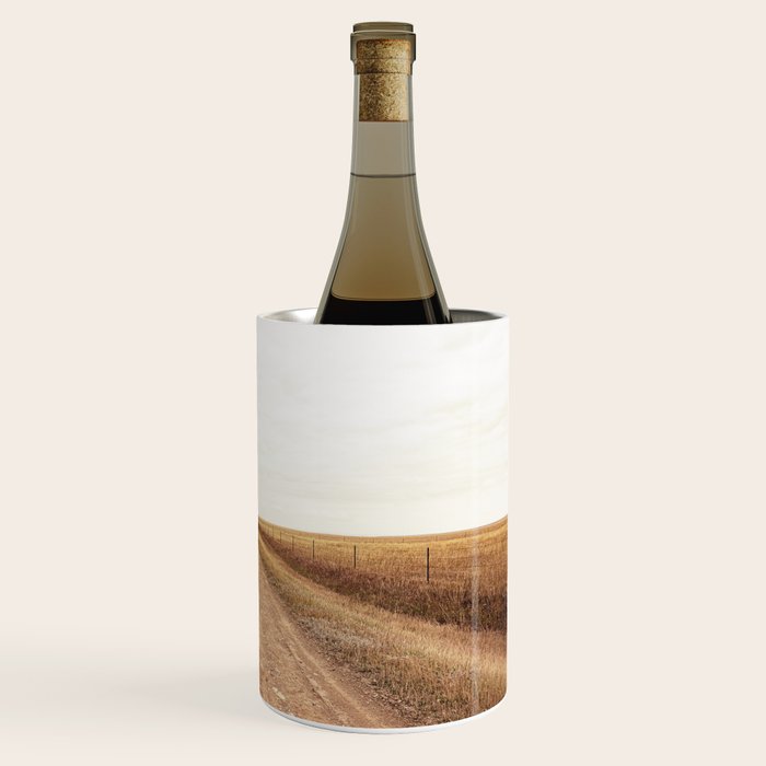 Road to Two Dot x Montana Landscape Photography Wine Chiller Gallery Image 3