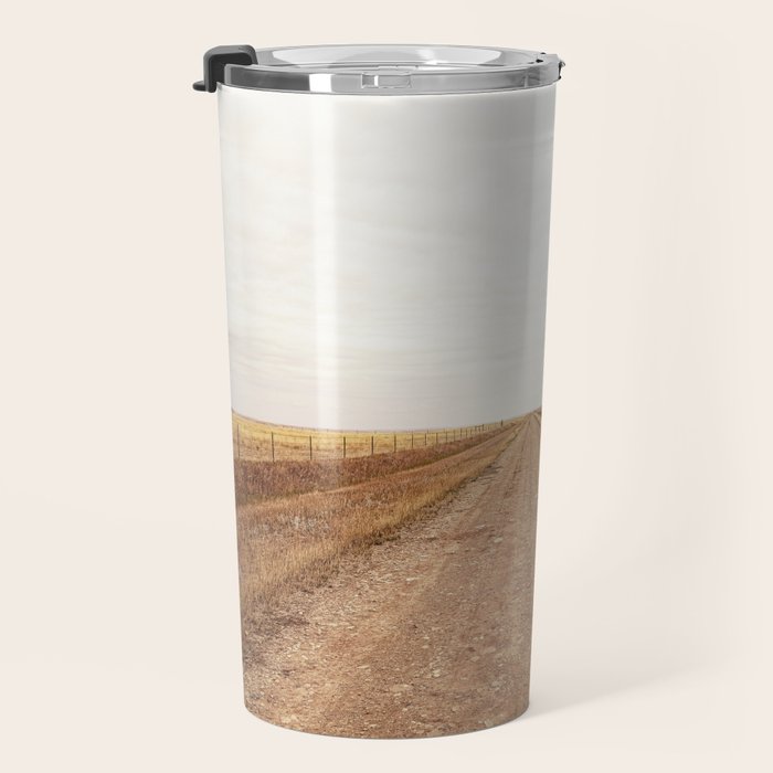 Road to Two Dot x Montana Landscape Photography Travel Mug Gallery Image 3