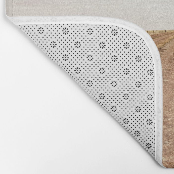 Road to Two Dot x Montana Landscape Photography Bath Mat Gallery Image 2