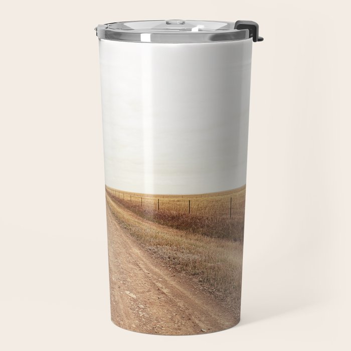 Road to Two Dot x Montana Landscape Photography Travel Mug Gallery Image 2