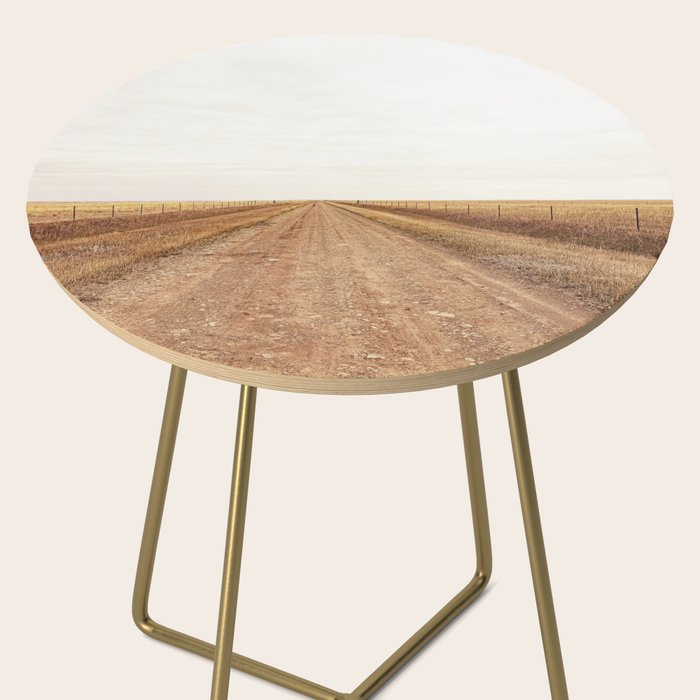 Road to Two Dot x Montana Landscape Photography Side Table Gallery Image 2