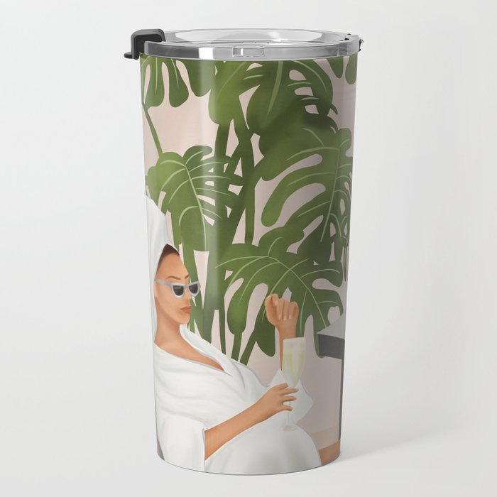 Morning Wine III Travel Mug Gallery Image 3