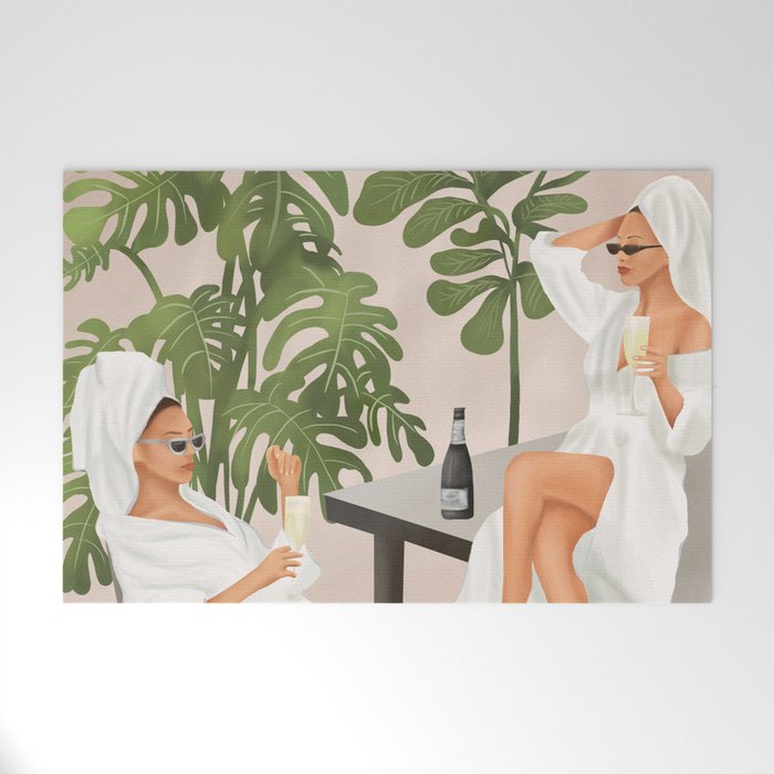 Morning Wine III Welcome Mat Gallery Image 1