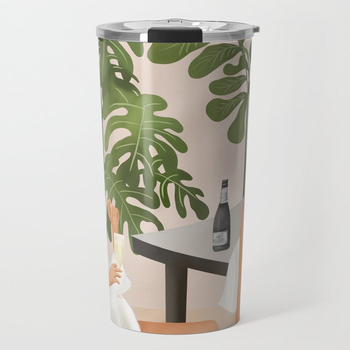 Morning Wine III Travel Mug Gallery Image 1