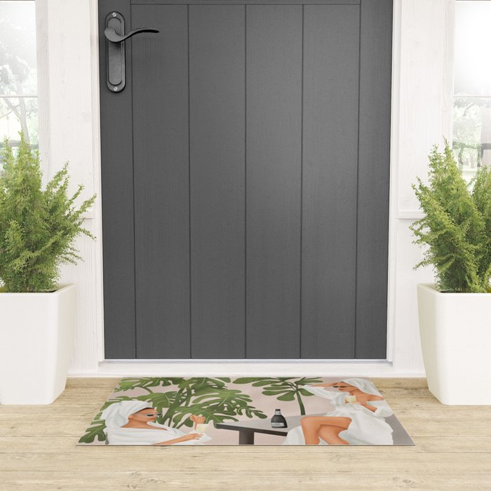 Morning Wine III Welcome Mat Gallery Image 3