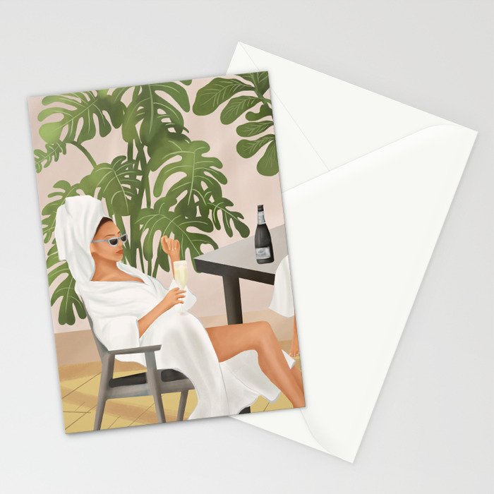 Morning Wine III Stationery Card Gallery Image 2