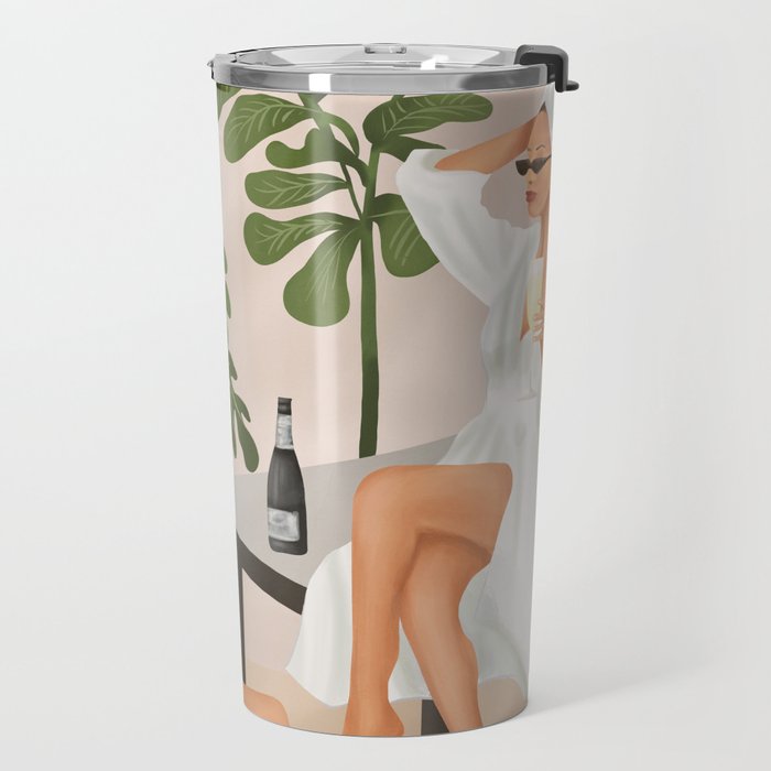 Morning Wine III Travel Mug Gallery Image 2