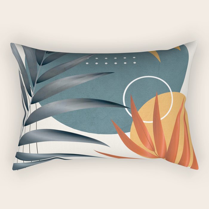Nature Geometry XX Rectangular Pillow Gallery Image 2