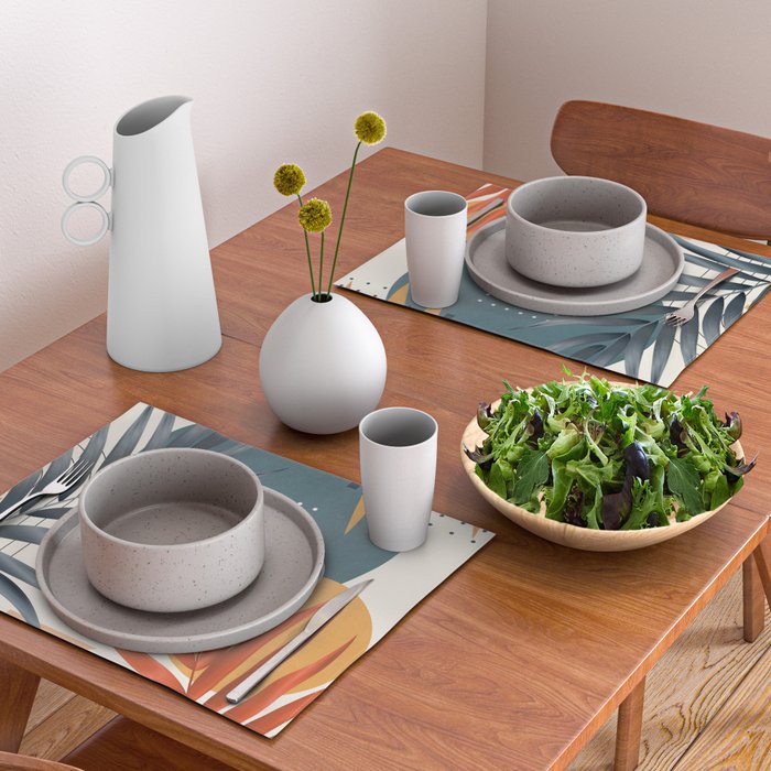 Nature Geometry XX Placemat Gallery Image 2