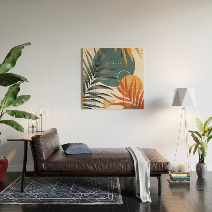Nature Geometry XX Wood Wall Art Gallery Image 2
