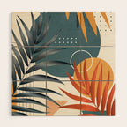 Nature Geometry XX Wood Wall Art Gallery Image 1