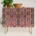 Pattern Artwork Credenza Gallery Image 1