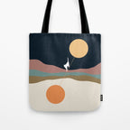 Cat Landscape 56 Tote Bag Gallery Image 1