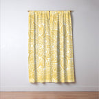 Mandala, Floral, Sun, Wall Art Boho Window Curtain Gallery Image 3