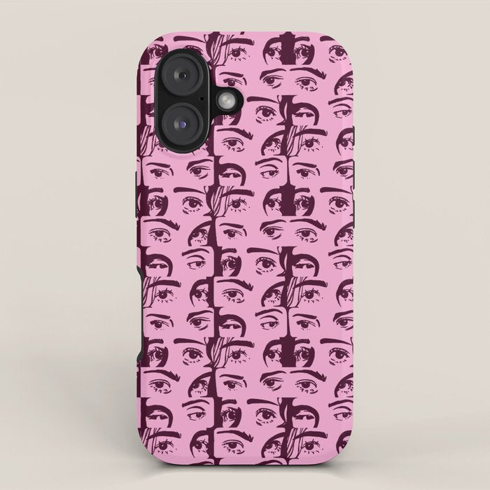 Pop Art Eyes iPhone Case Gallery Image 1