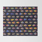 Killifish! Throw Blanket Gallery Image 2