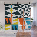 Mid Century 02 Wall Mural Gallery Image 1