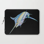 Blue Marlin Laptop Sleeve Gallery Image 1