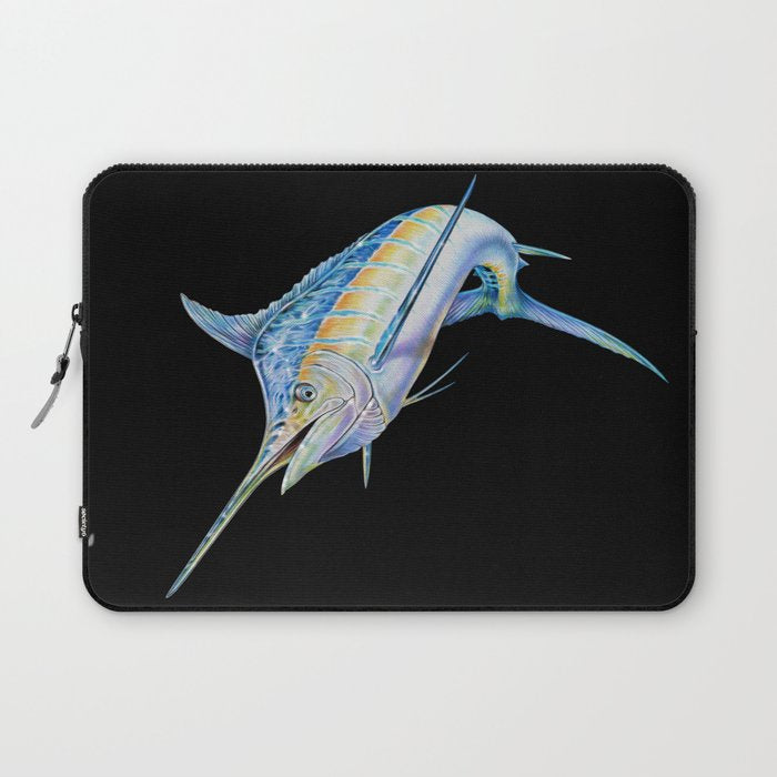 Blue Marlin Laptop Sleeve Gallery Image 1