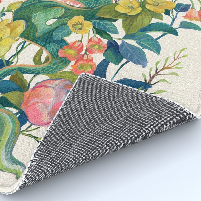 Floral Dragon Rug Gallery Image 4