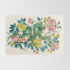 Floral Dragon Rug Gallery Image 2