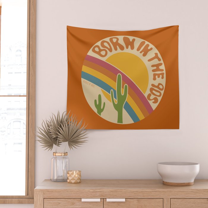 Born in the 90s Wall Tapestry Gallery Image 2