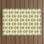Sunroom Bloom Outdoor Rug Gallery Image 1