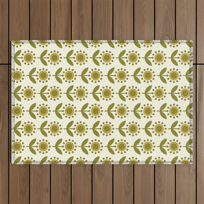 Sunroom Bloom Outdoor Rug Gallery Image 1