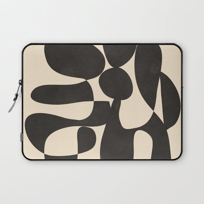 Modern Art Form 4 Laptop Sleeve Gallery Image 1