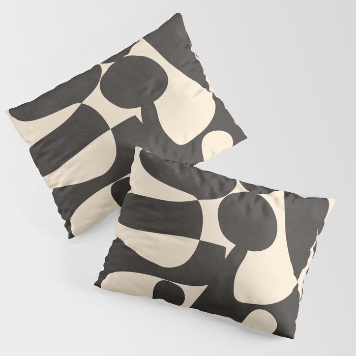 Modern Art Form 4 Pillow Sham Gallery Image 1