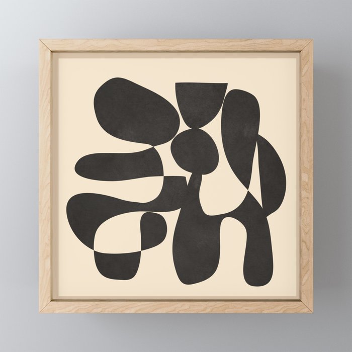 Modern Art Form 4 Mini Art Print Gallery Image 1