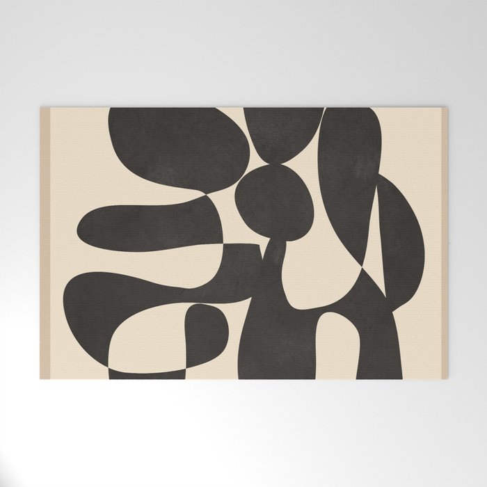 Modern Art Form 4 Welcome Mat Gallery Image 1