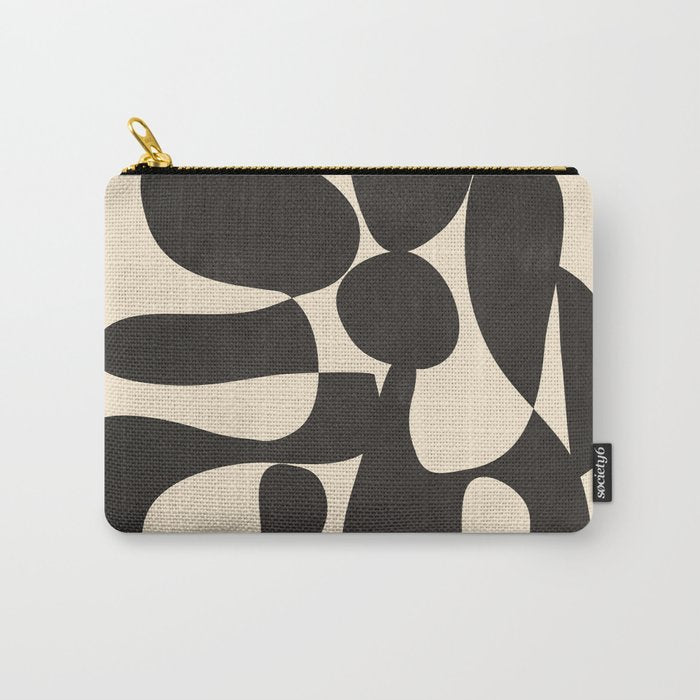Modern Art Form 4 Carry All Pouch Gallery Image 1