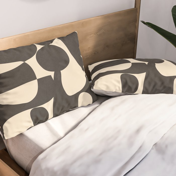 Modern Art Form 4 Pillow Sham Gallery Image 2