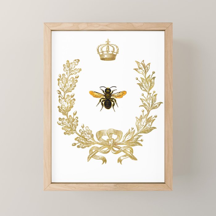 Queen Bee Mini Art Print Gallery Image 1