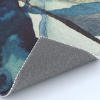 Cobalt Abstract Rug Gallery Image 4