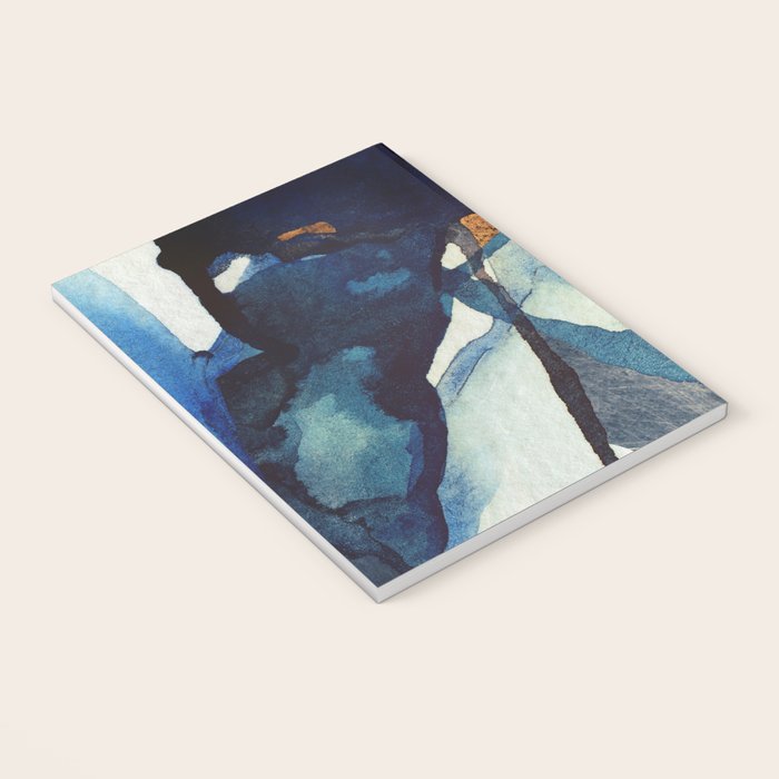 Cobalt Abstract Notebook Gallery Image 3