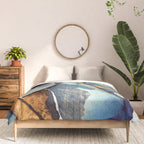 Cobalt Abstract Comforter Gallery Image 3