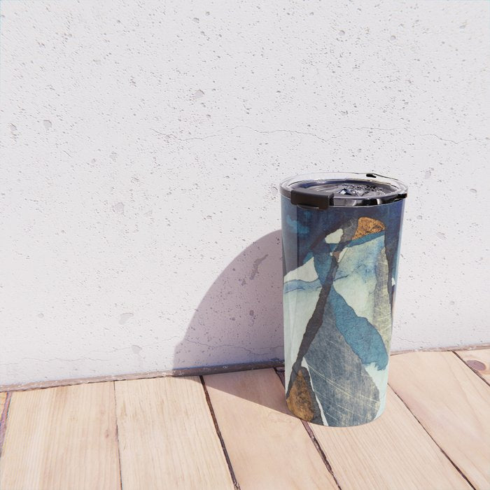 Cobalt Abstract Travel Mug Gallery Image 4
