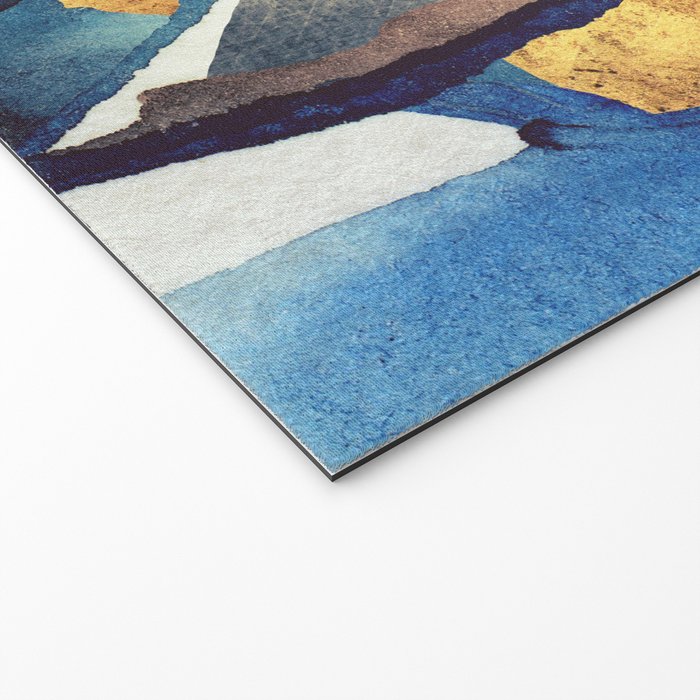Cobalt Abstract Welcome Mat Gallery Image 2