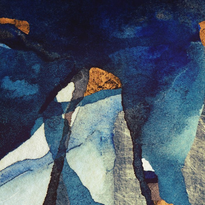 Cobalt Abstract Coffee Mug Gallery Image 2