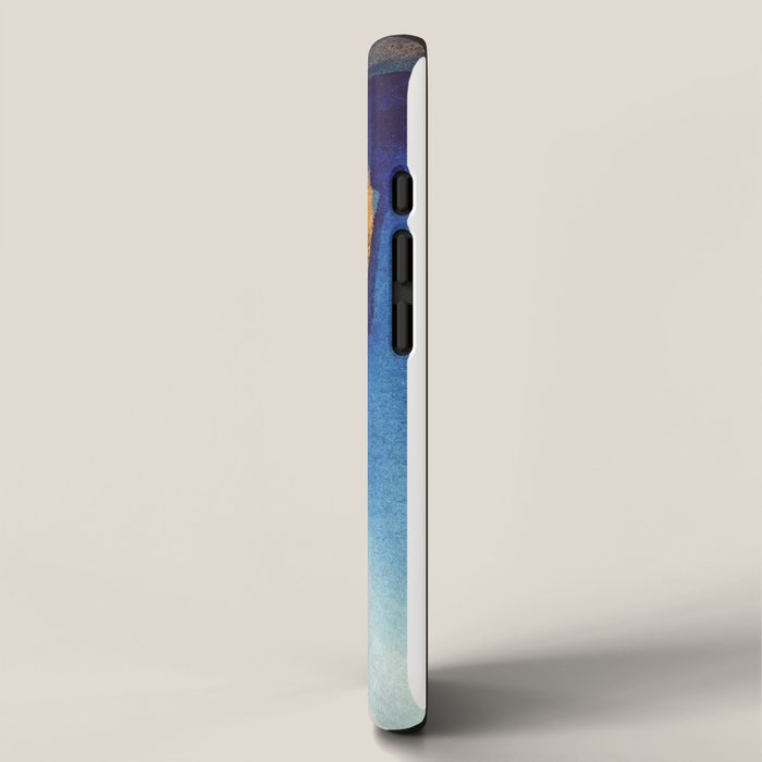 Cobalt Abstract iPhone Case Gallery Image 2