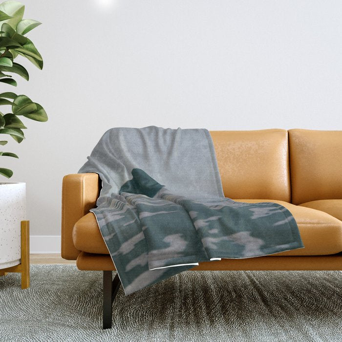 Pacific City  Throw Blanket Gallery Image 1