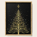 Christmas Night Tree-Glowing Serving Tray Gallery Image 1