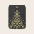 Christmas Night Tree-Glowing Bath Mat Gallery Image 1